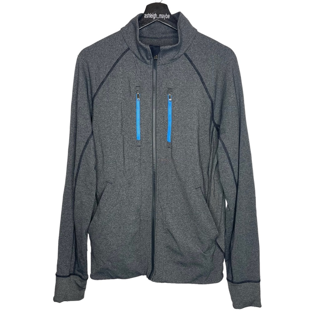Lululemon | Shift Zip Up Luon Jacket Charcoal Gray Blue Size Medium